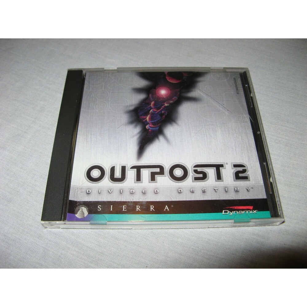 Outpost 2: Divided Destiny PC CD-Rom 1997 Windows Sierra PC Game